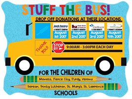 First State Bank's Stuff the Bus!